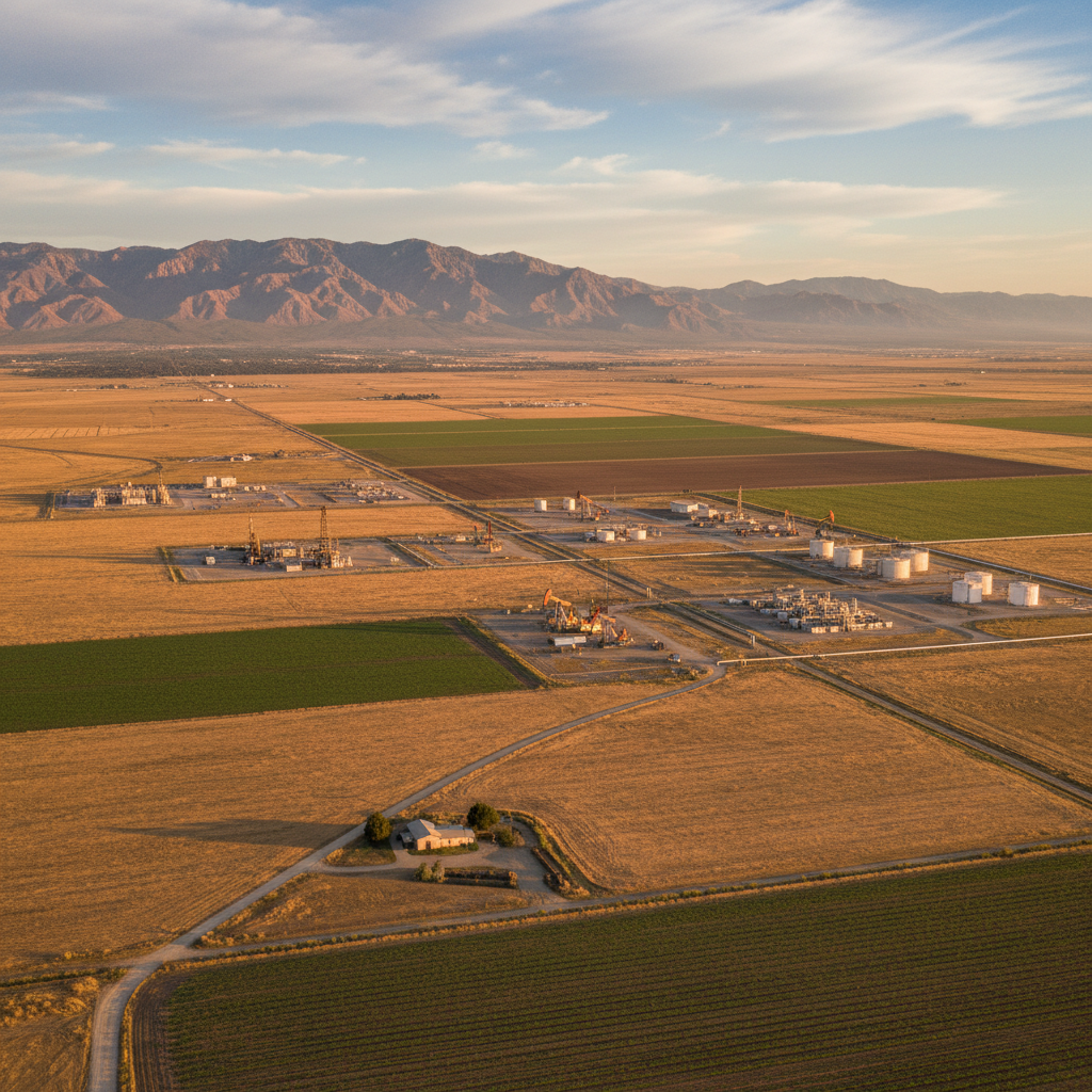 Kern County California landscape